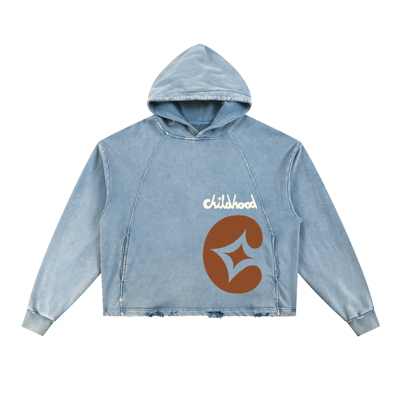 Blue Star Boy Hoodie